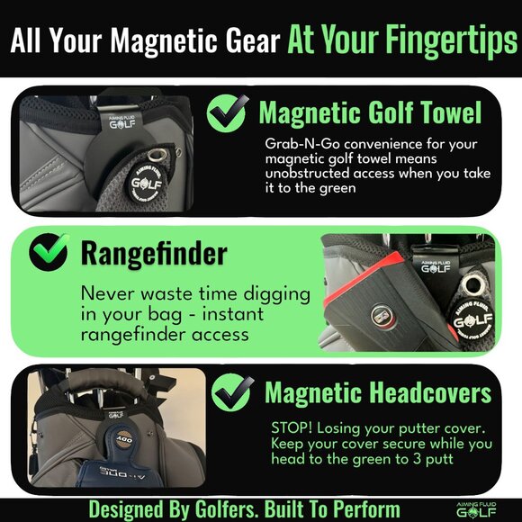 Golf Magnetic Landing Pad for Magnetic Golf Accessories - Picture 2 of 7